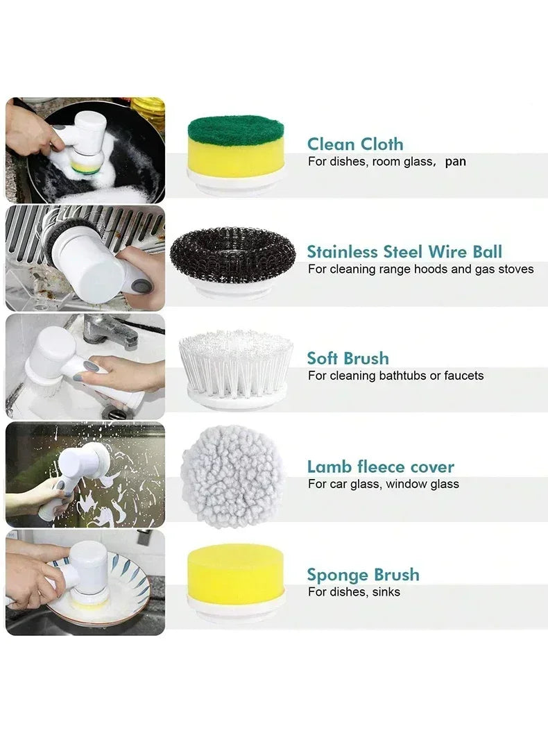 PowerScrub Pro™ Electric Cleaning Brush