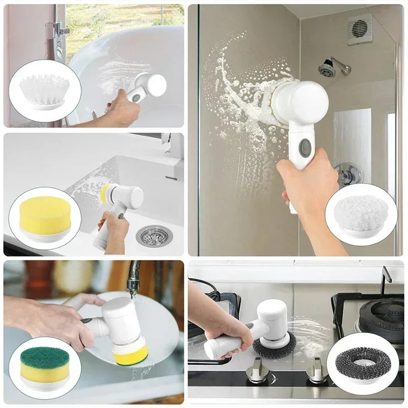 PowerScrub Pro™ Electric Cleaning Brush